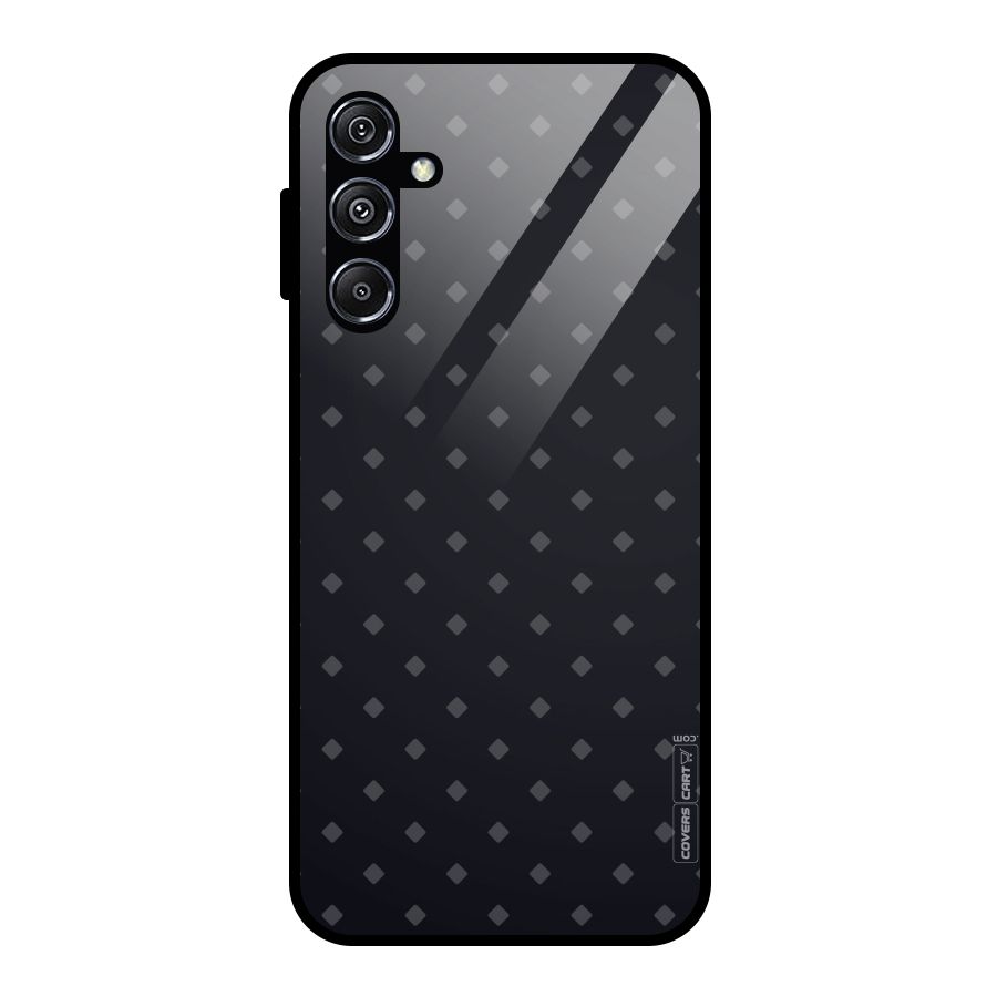 Lavish Diamond Pattern Glass Back Case for Galaxy M34 5G