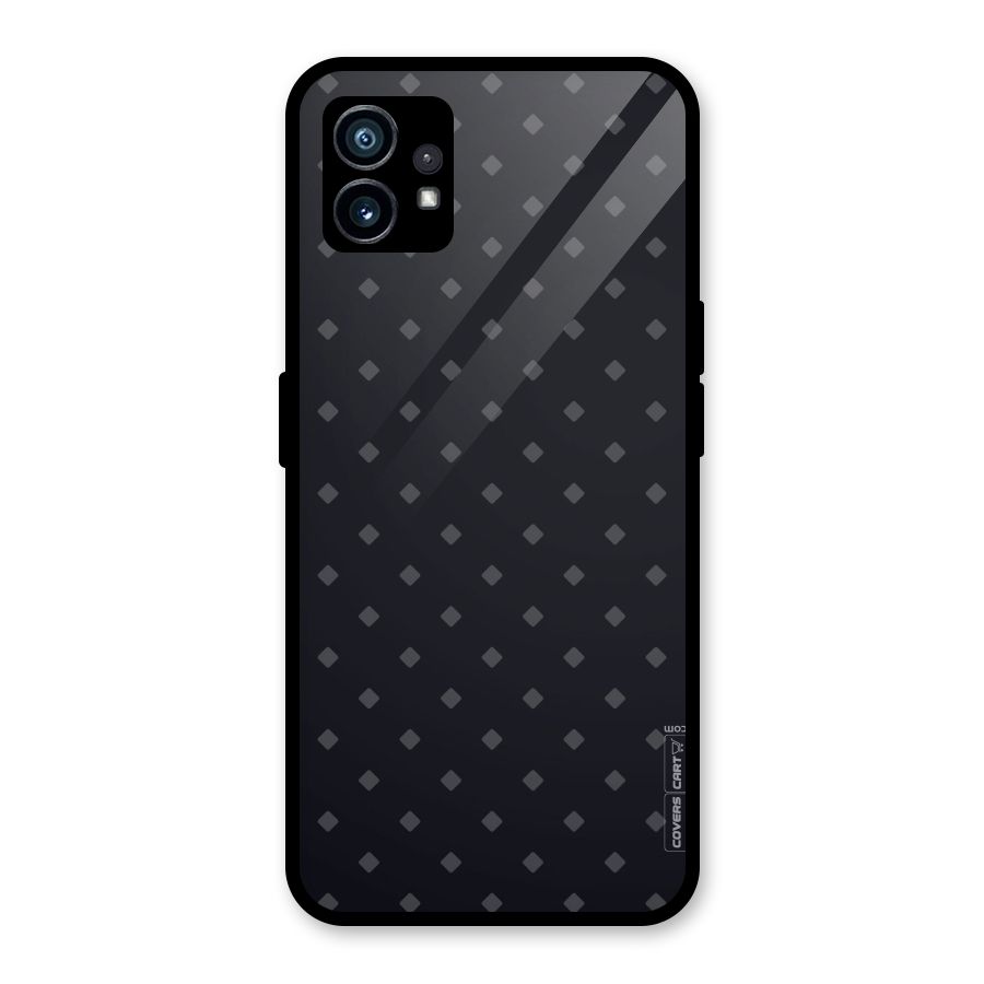 Lavish Diamond Pattern Glass Back Case for Nothing Phone 1