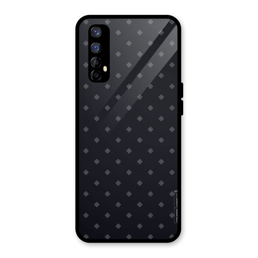Lavish Diamond Pattern Glass Back Case for Realme Narzo 20 Pro