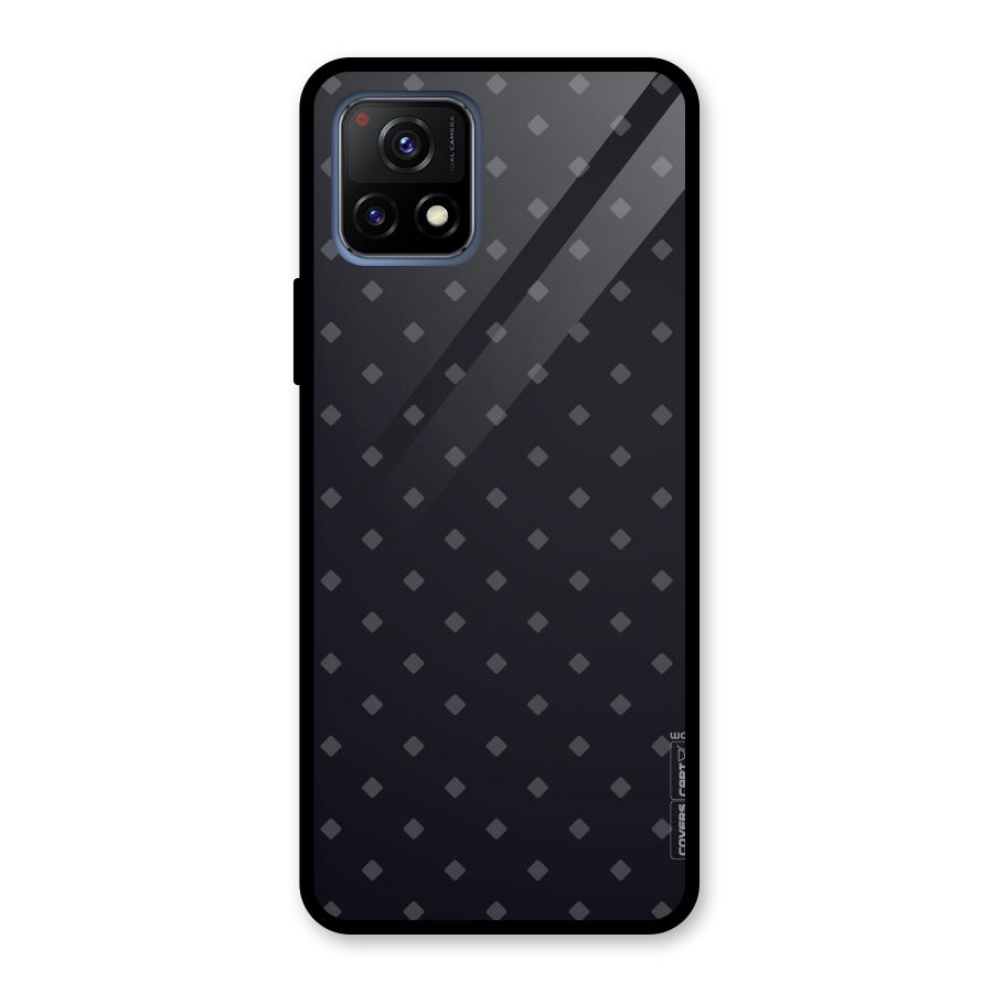 Lavish Diamond Pattern Glass Back Case for Vivo Y72 5G