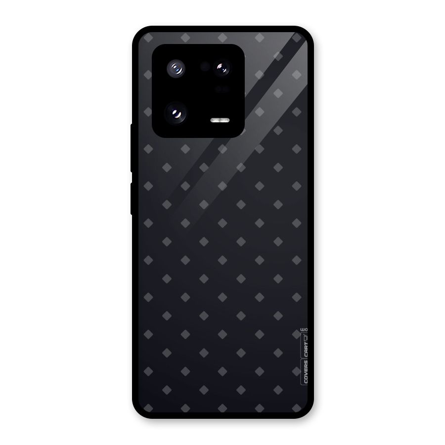 Lavish Diamond Pattern Glass Back Case for Xiaomi 13 Pro