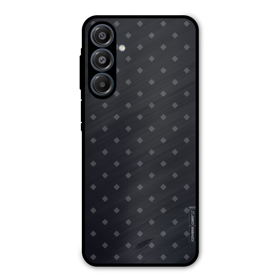 Lavish Diamond Pattern Metal Back Case for Galaxy A16 5G