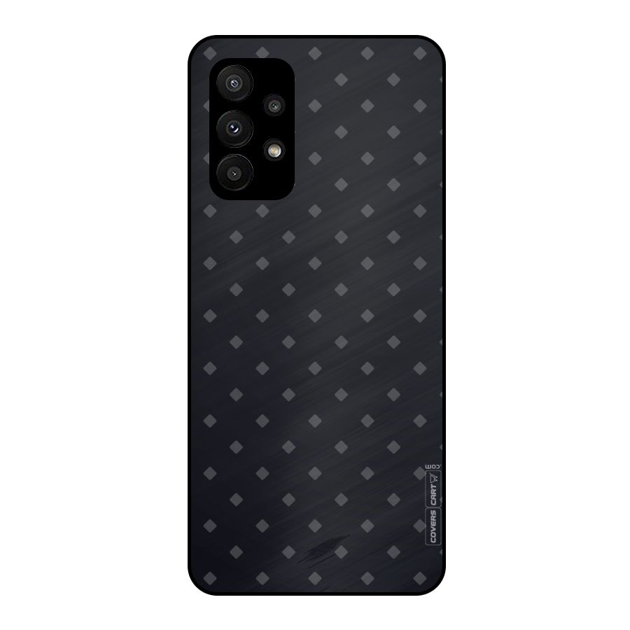 Lavish Diamond Pattern Metal Back Case for Galaxy A23