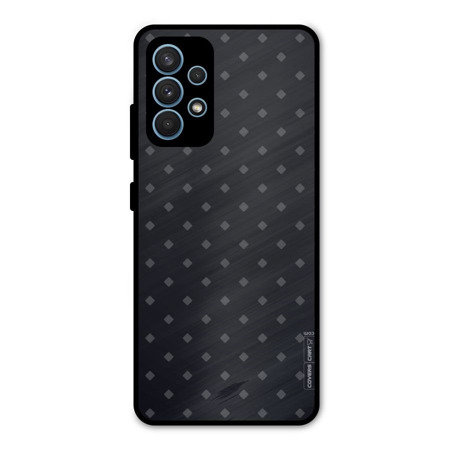 Lavish Diamond Pattern Metal Back Case for Galaxy A32