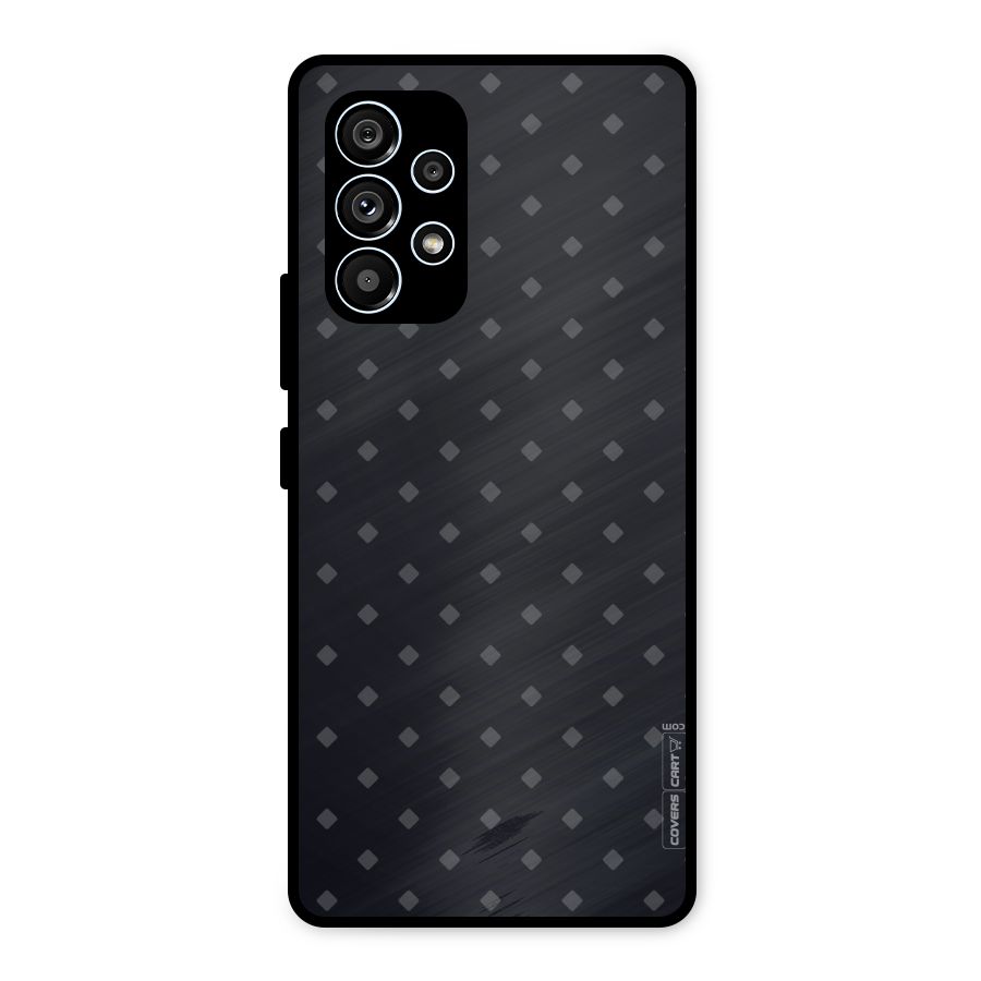 Lavish Diamond Pattern Metal Back Case for Galaxy A53 5G