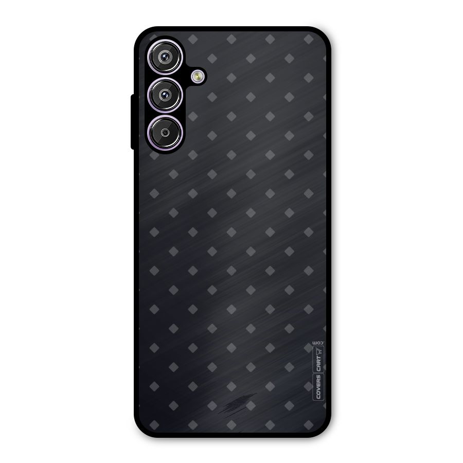 Lavish Diamond Pattern Metal Back Case for Galaxy F15