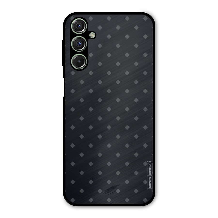 Lavish Diamond Pattern Metal Back Case for Galaxy F34
