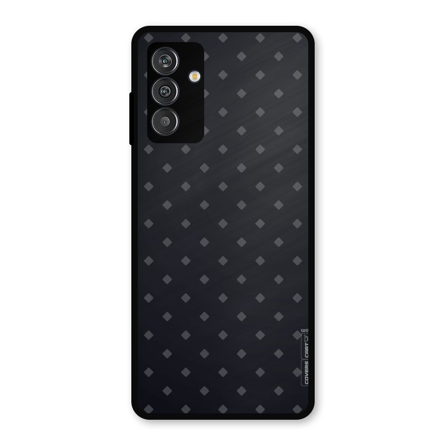 Lavish Diamond Pattern Metal Back Case for Galaxy M13