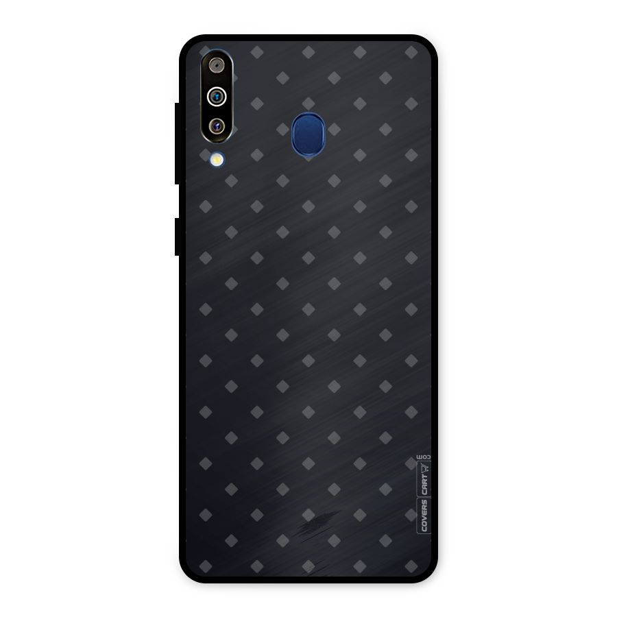 Lavish Diamond Pattern Metal Back Case for Galaxy M30