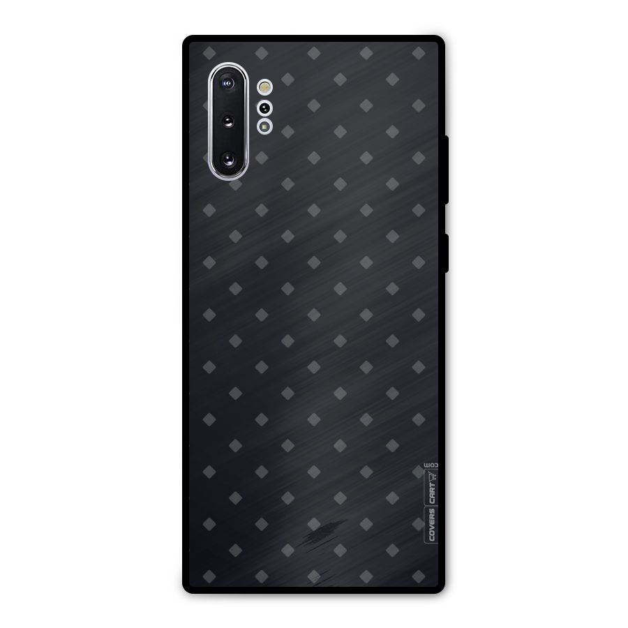 Lavish Diamond Pattern Metal Back Case for Galaxy Note 10 Plus