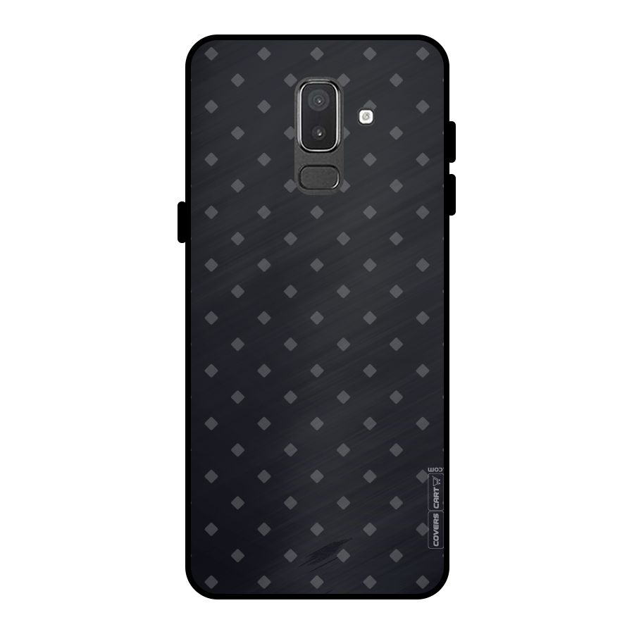 Lavish Diamond Pattern Metal Back Case for Galaxy On8 (2018)