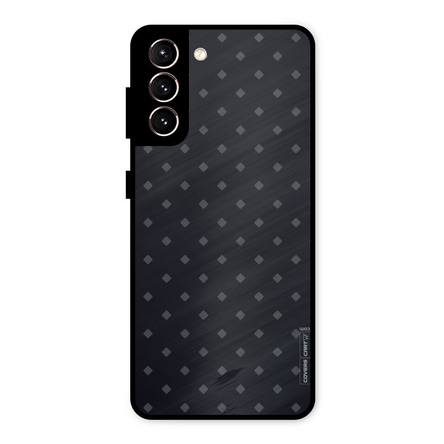 Lavish Diamond Pattern Metal Back Case for Galaxy S21 5G