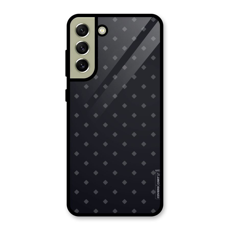 Lavish Diamond Pattern Metal Back Case for Galaxy S21 FE 5G (2023)