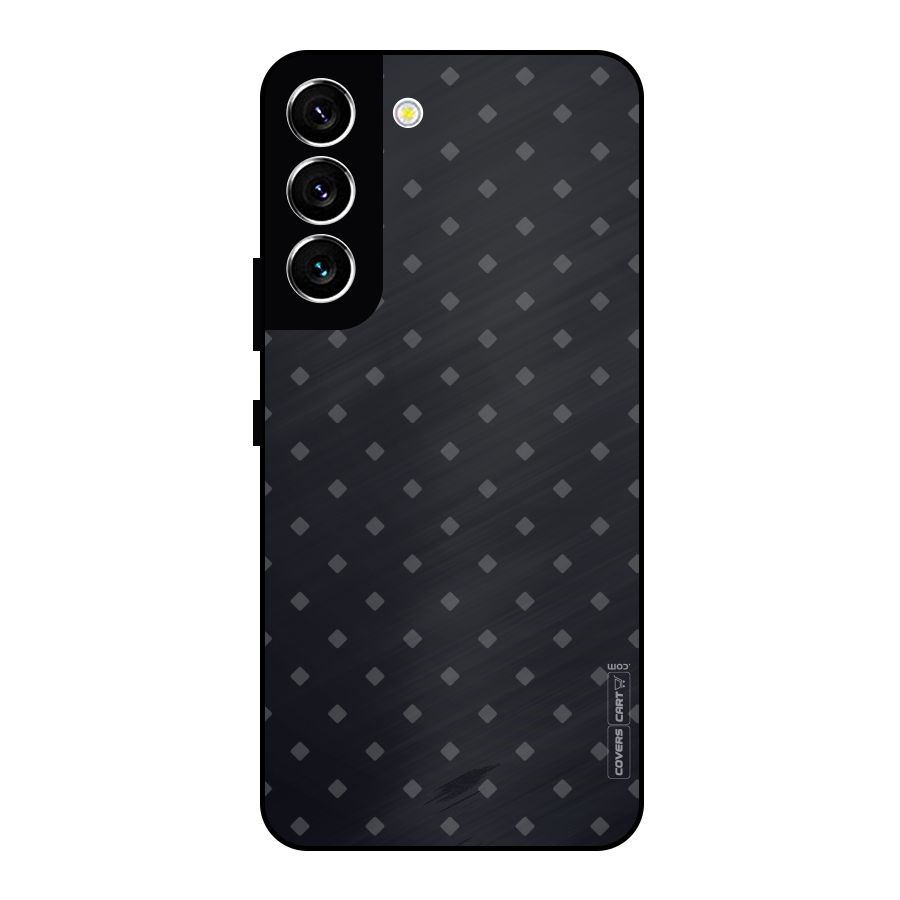 Lavish Diamond Pattern Metal Back Case for Galaxy S22 5G