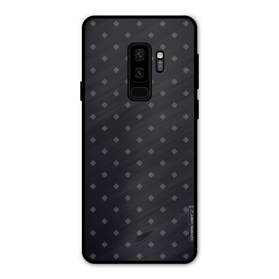 Lavish Diamond Pattern Metal Back Case for Galaxy S9 Plus