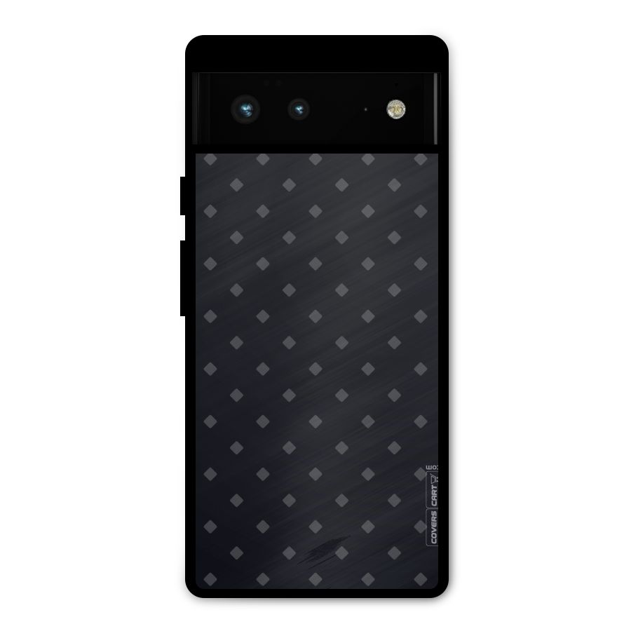 Lavish Diamond Pattern Metal Back Case for Google Pixel 6