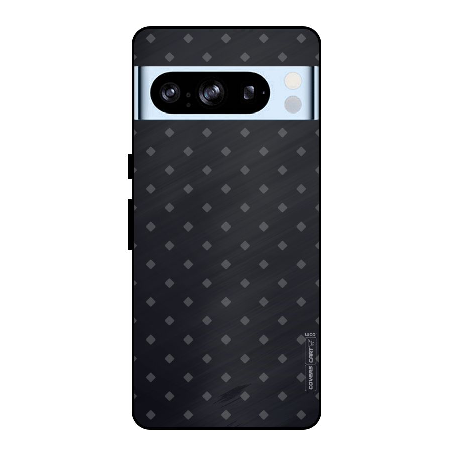 Lavish Diamond Pattern Metal Back Case for Google Pixel 8 Pro