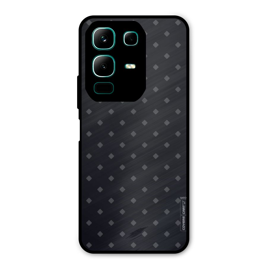 Lavish Diamond Pattern Metal Back Case for Infinix Note 50x