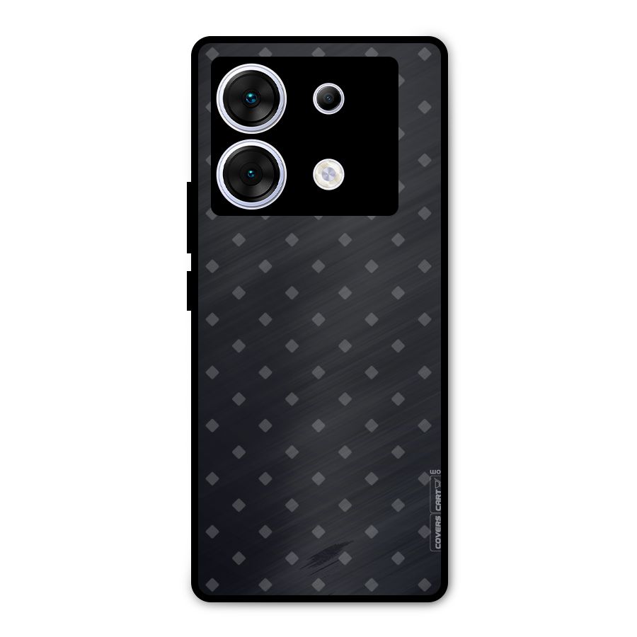 Lavish Diamond Pattern Metal Back Case for Infinix Zero 30 5G