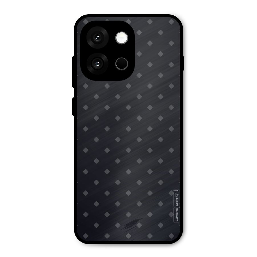 Lavish Diamond Pattern Metal Back Case for OnePlus 13s