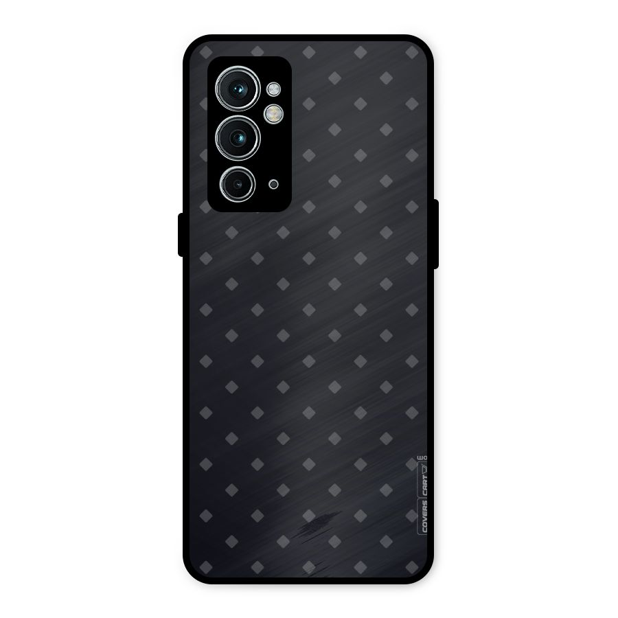 Lavish Diamond Pattern Metal Back Case for OnePlus 9RT 5G