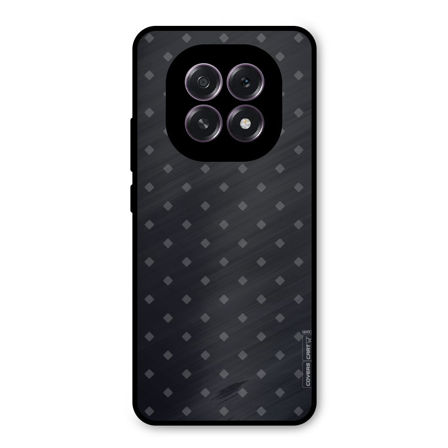Lavish Diamond Pattern Metal Back Case for Oppo F29