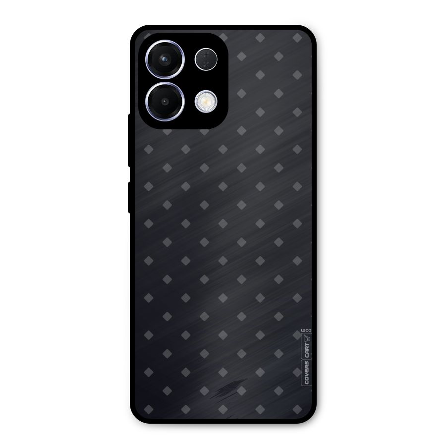 Lavish Diamond Pattern Metal Back Case for Oppo K13