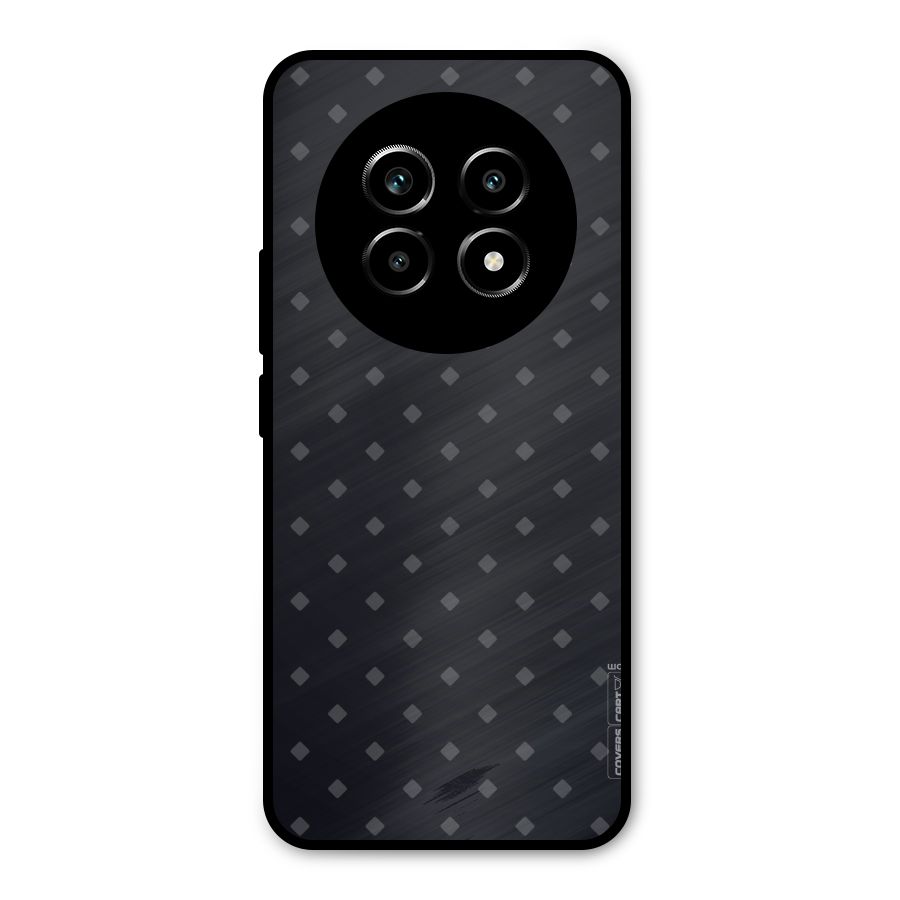 Lavish Diamond Pattern Metal Back Case for Realme 13 Pro
