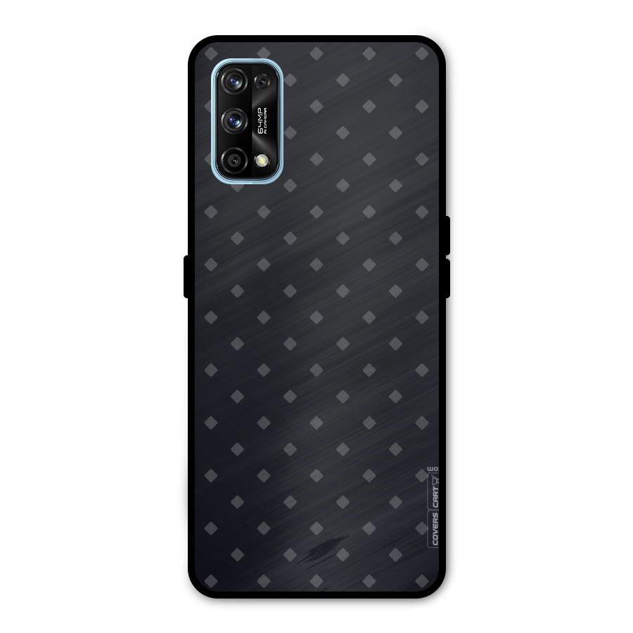 Lavish Diamond Pattern Metal Back Case for Realme 7 Pro