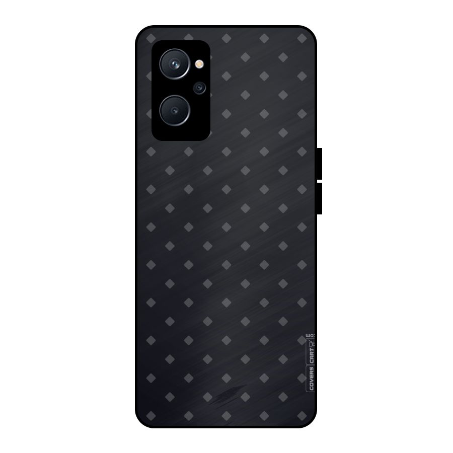 Lavish Diamond Pattern Metal Back Case for Realme 9i 5G