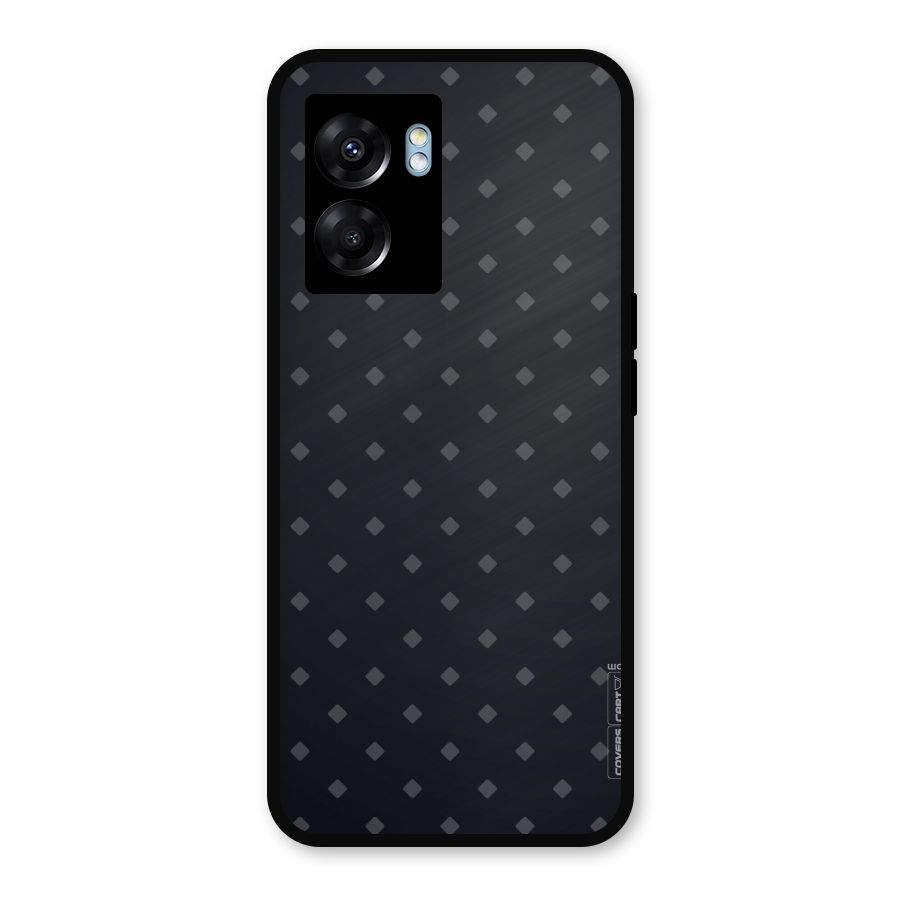 Lavish Diamond Pattern Metal Back Case for Realme Narzo 50 5G
