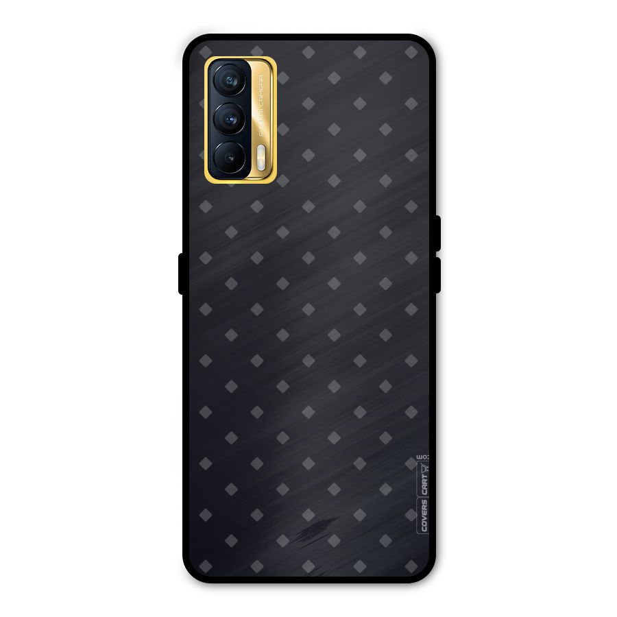 Lavish Diamond Pattern Metal Back Case for Realme X7
