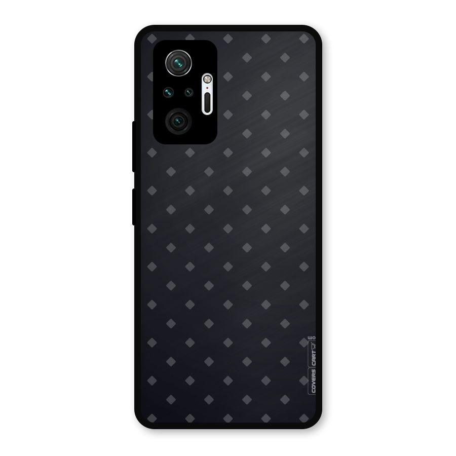 Lavish Diamond Pattern Metal Back Case for Redmi Note 10 Pro