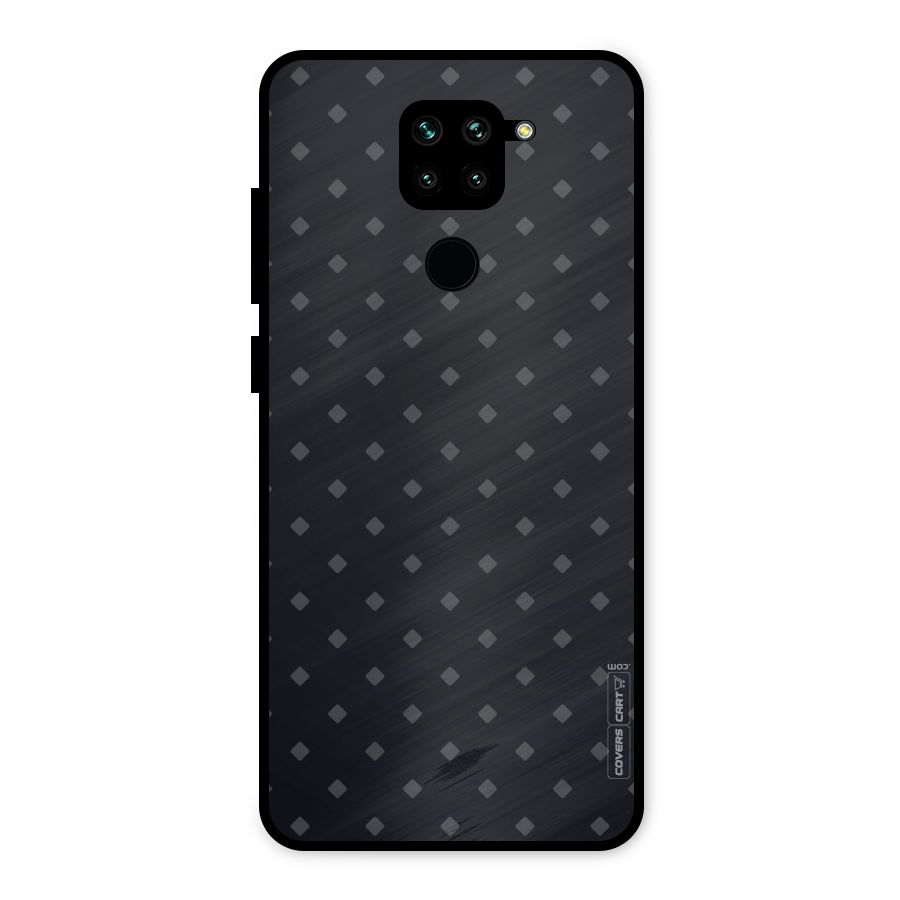 Lavish Diamond Pattern Metal Back Case for Redmi Note 9