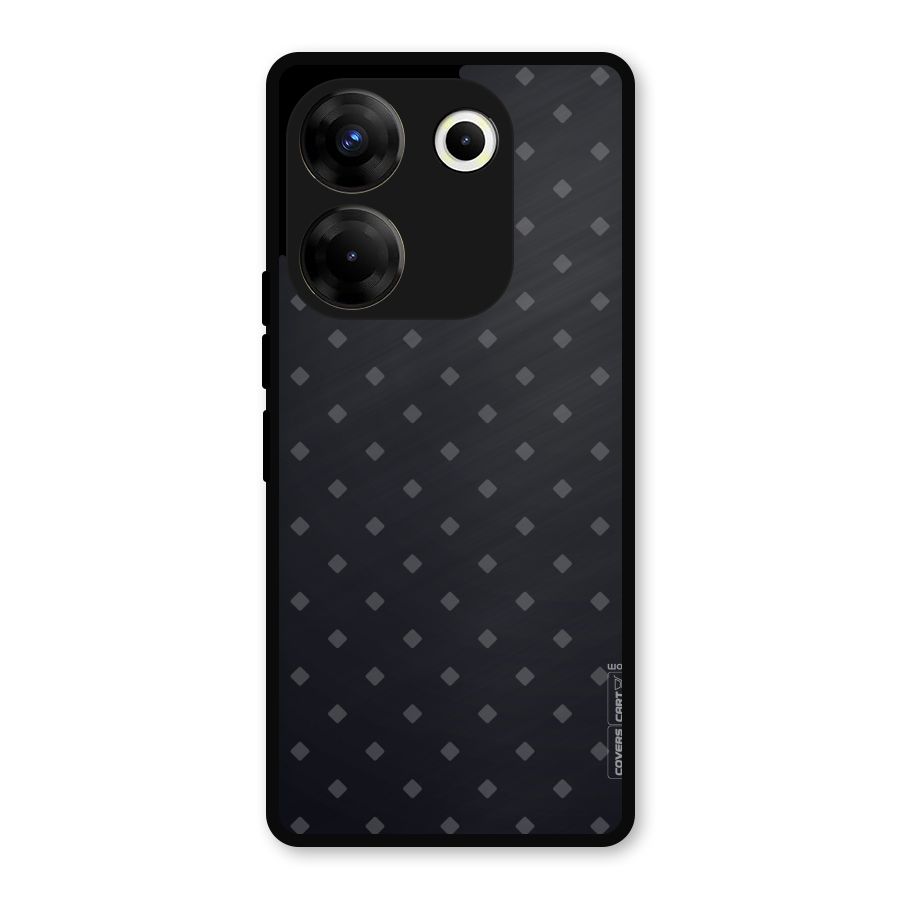 Lavish Diamond Pattern Metal Back Case for Tecno Camon 20 Pro