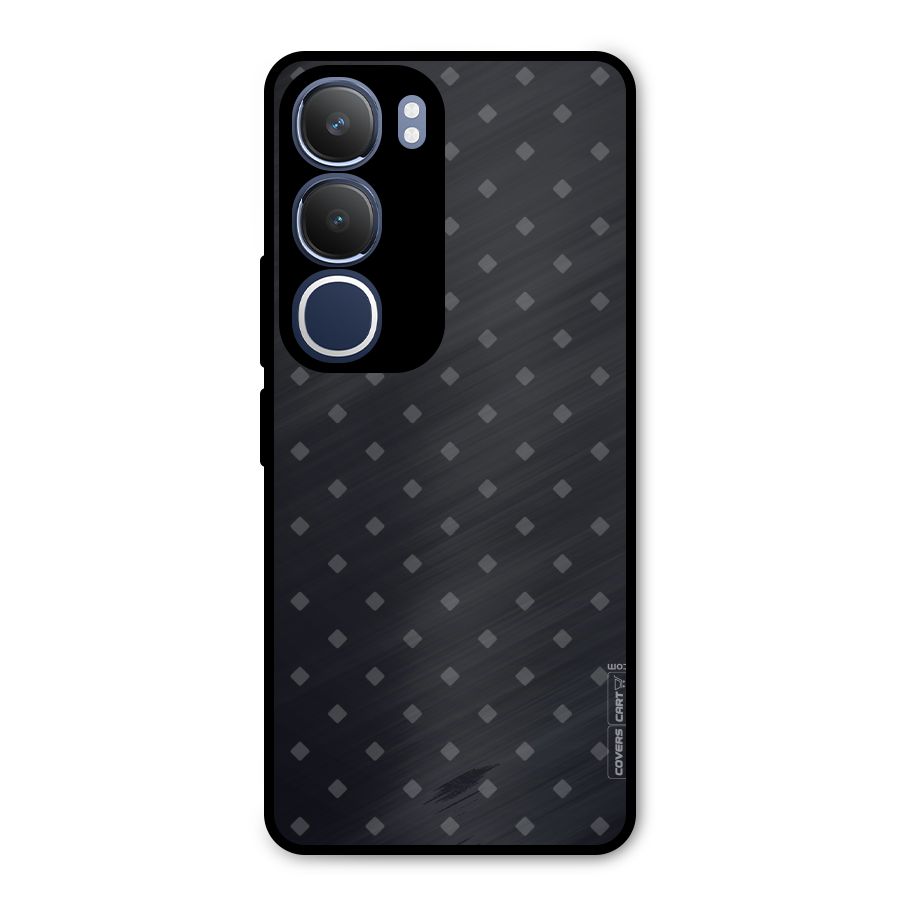 Lavish Diamond Pattern Metal Back Case for Vivo Y29