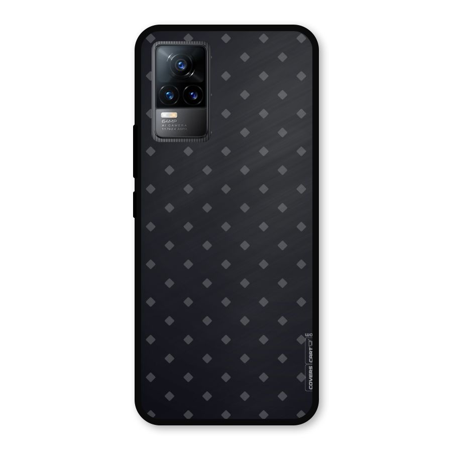 Lavish Diamond Pattern Metal Back Case for Vivo Y73