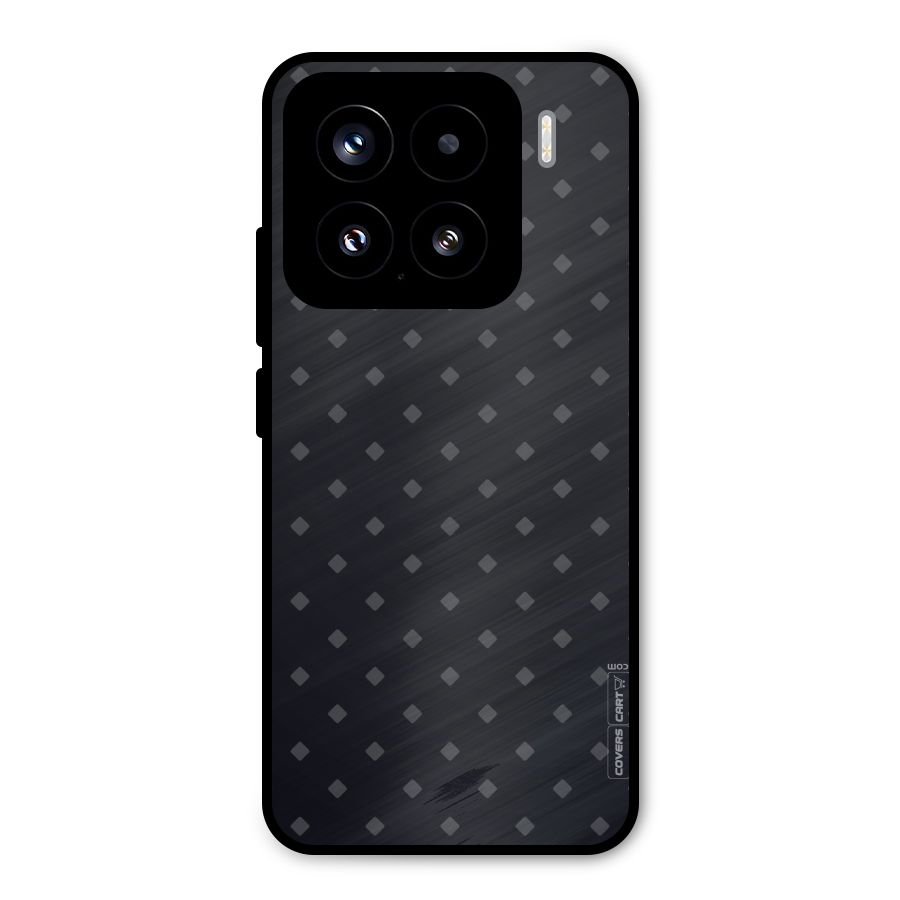 Lavish Diamond Pattern Metal Back Case for Xiaomi 15