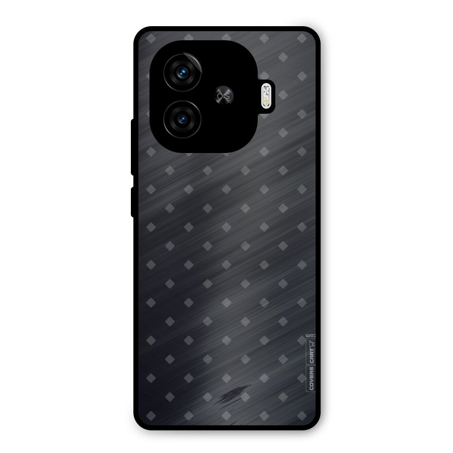 Lavish Diamond Pattern Metal Back Case for iQOO Neo 10R