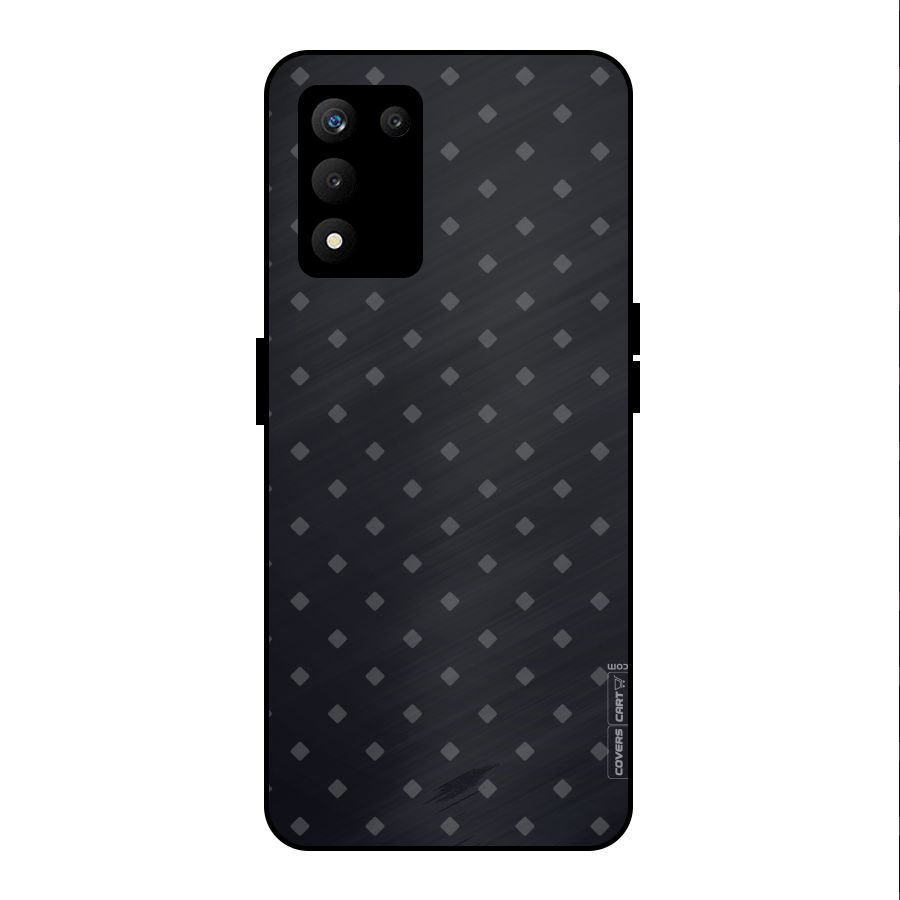 Lavish Diamond Pattern Metal Back Case for realme 9 5G SE