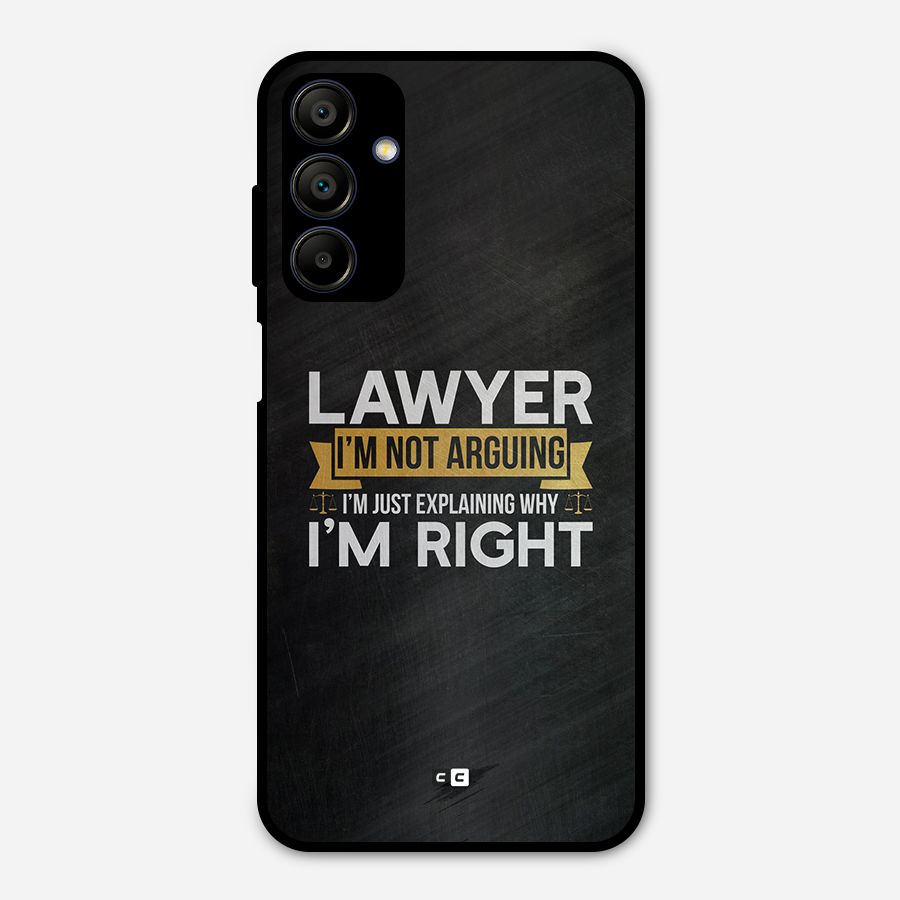 Lawyer Explains Metal Back Case for Galaxy A15 5G