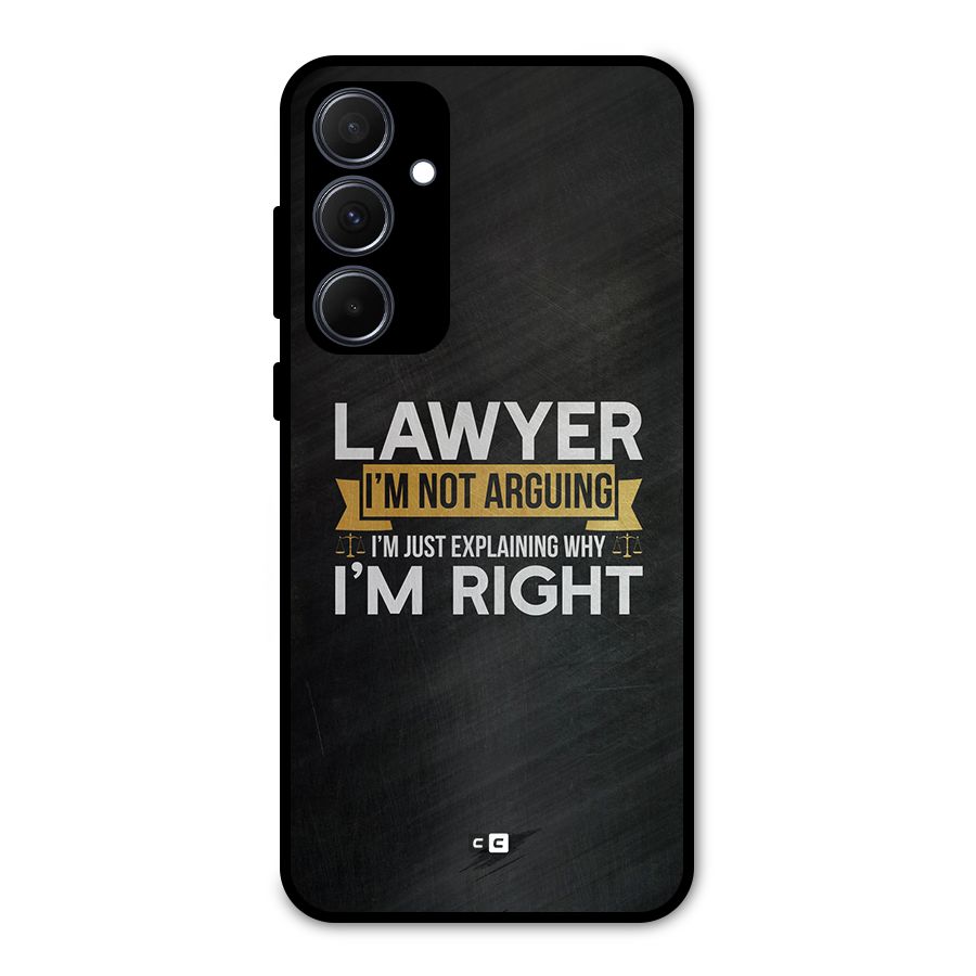 Lawyer Explains Metal Back Case for Galaxy A35