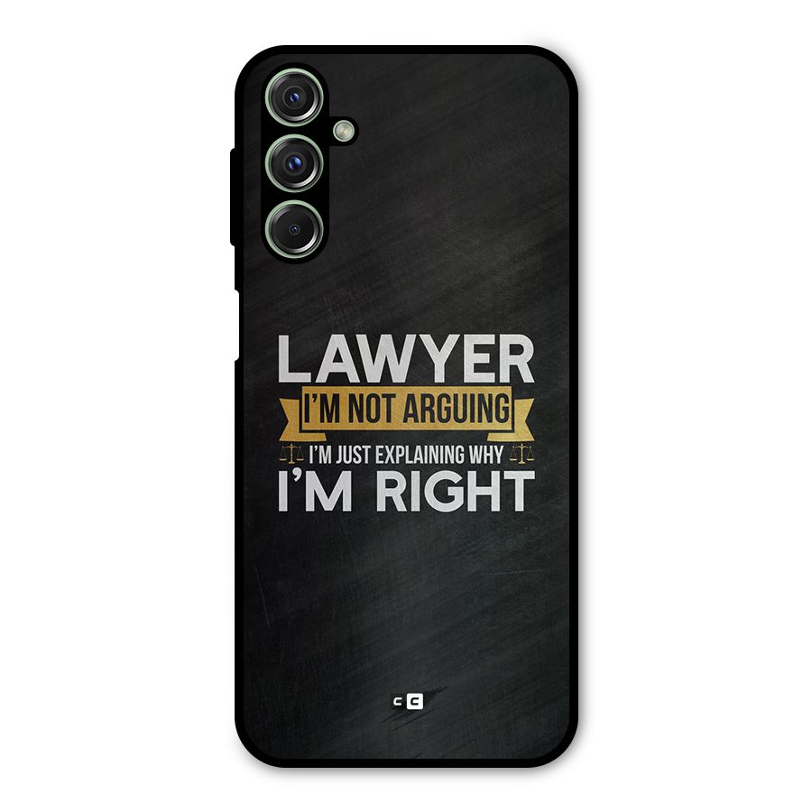 Lawyer Explains Metal Back Case for Galaxy M34