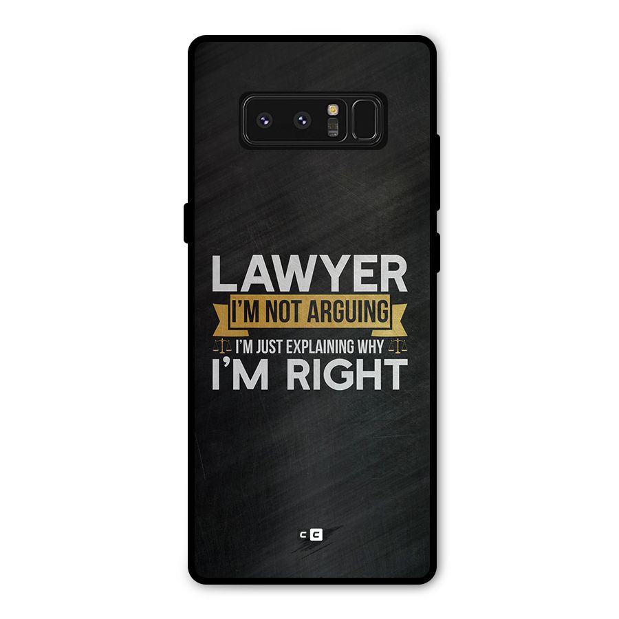 Lawyer Explains Metal Back Case for Galaxy Note 8