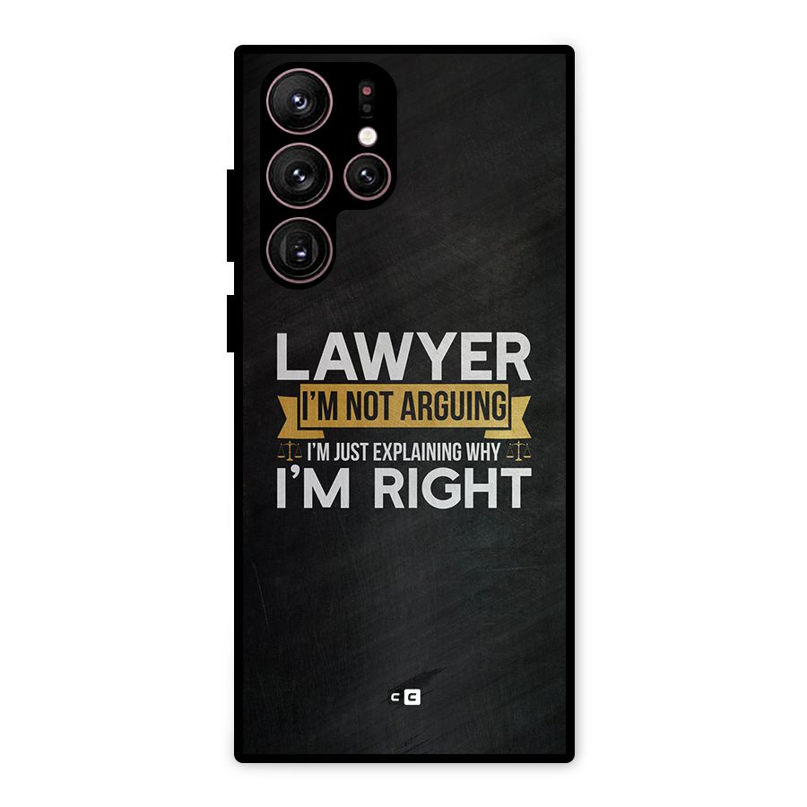 Lawyer Explains Metal Back Case for Galaxy S22 Ultra 5G