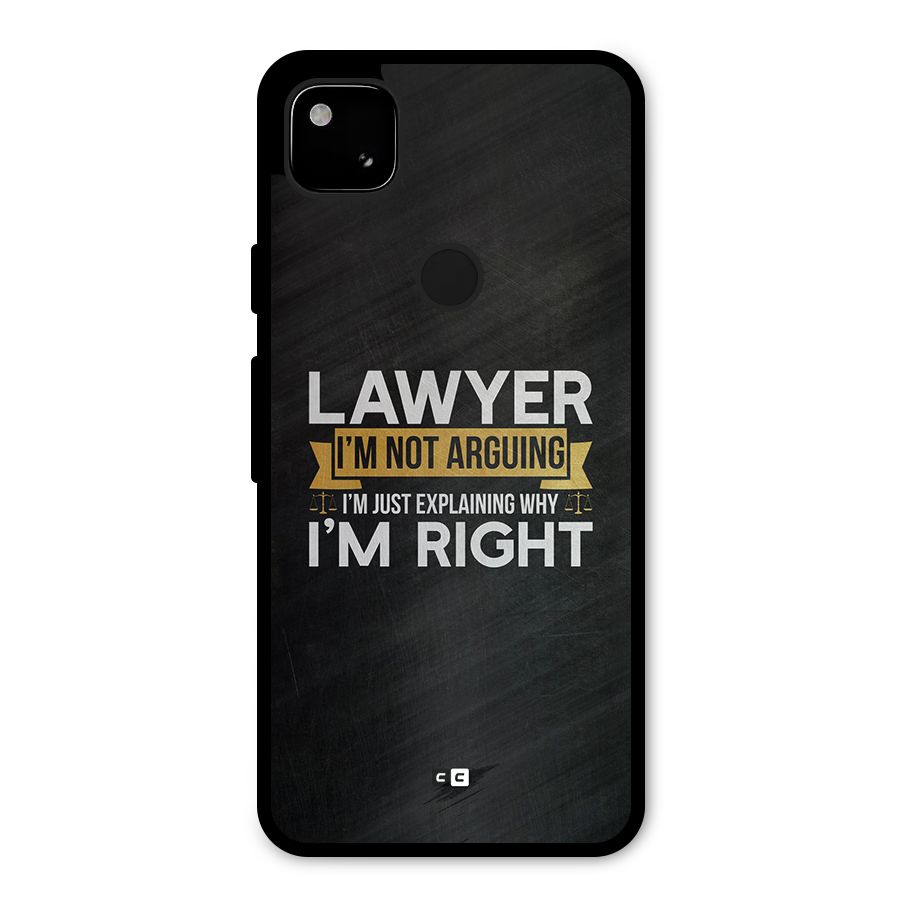 Lawyer Explains Metal Back Case for Google Pixel 4a