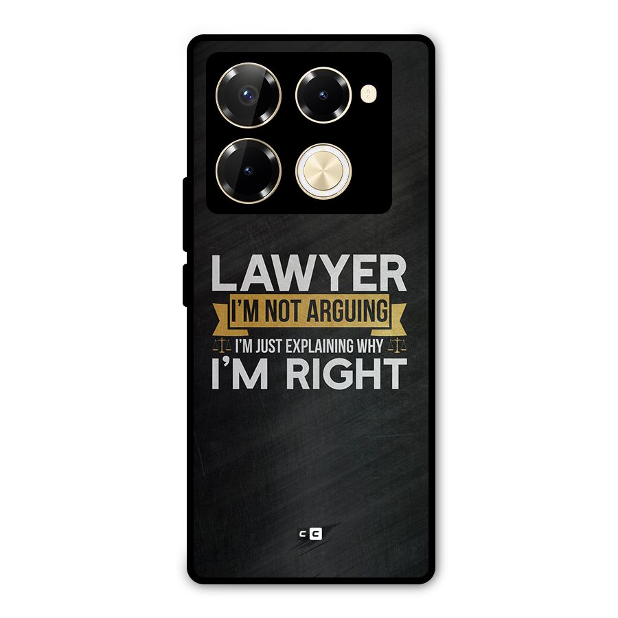 Lawyer Explains Metal Back Case for Infinix Note 40 Pro