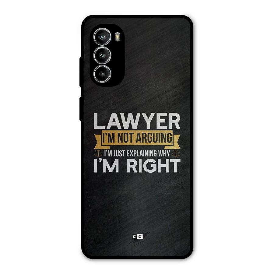 Lawyer Explains Metal Back Case for Moto G52