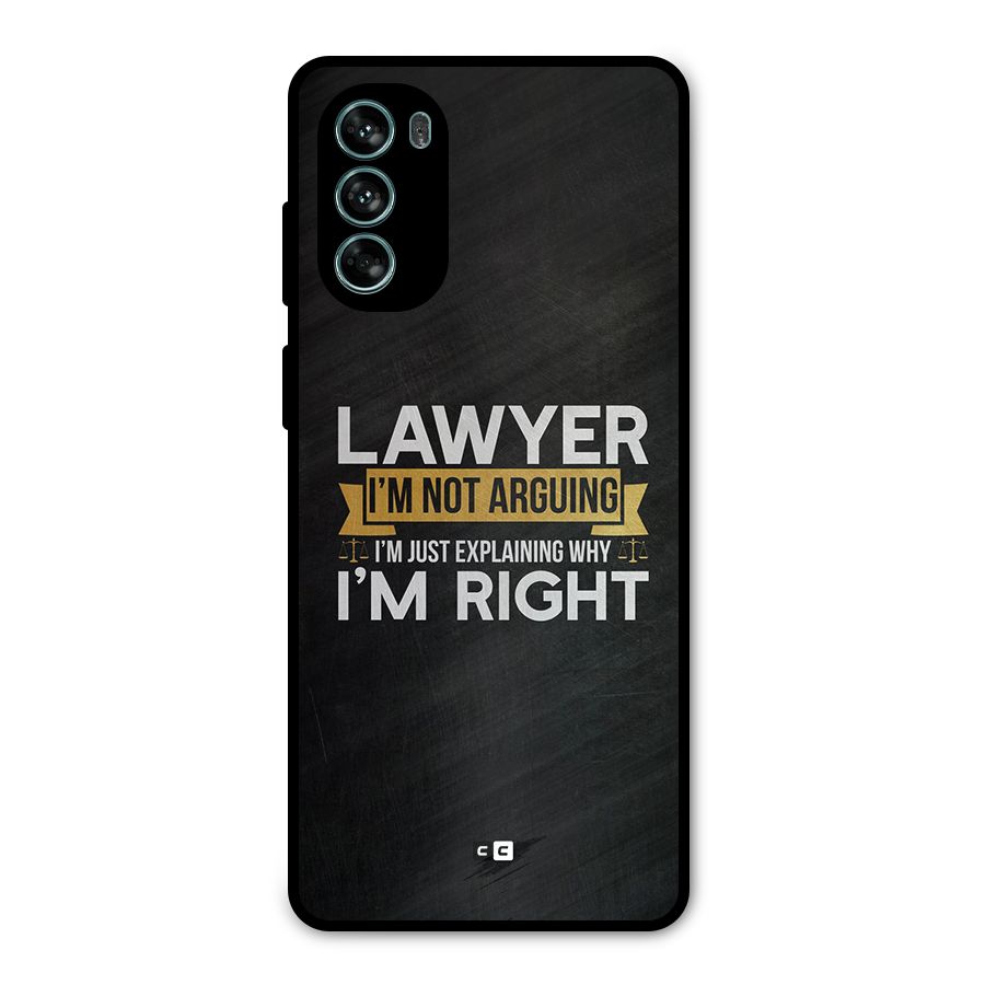 Lawyer Explains Metal Back Case for Moto G62