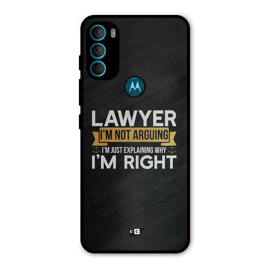 Lawyer Explains Metal Back Case for Moto G71 5G